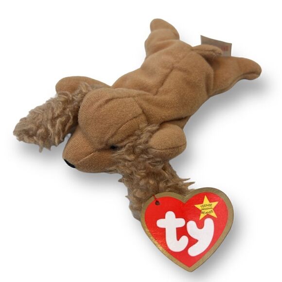 Ty Beanie Babies Teenie Spunky The Cocker Spaniel - Picture 1 of 3